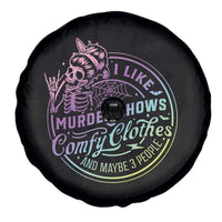 Funny I Like Murder Shows Comfy Clothes And Maybe 3 People Spare Tire Cover Crime Show Lover - Wonder Print Shop