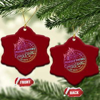 Funny I Like Murder Shows Comfy Clothes And Maybe 3 People Ceramic Ornament Crime Show Lover - Wonder Print Shop