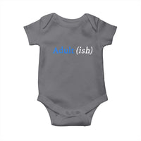 Funny Adultish Adult Sarcasm 18th Birthday Baby Onesie