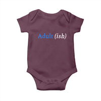 Funny Adultish Adult Sarcasm 18th Birthday Baby Onesie