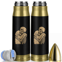 Skeleton Hugging Dog Halloween Dog Lover Bullet Tumbler - Wonder Print Shop