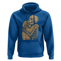Skeleton Hugging Dog Halloween Dog Lover Hoodie - Wonder Print Shop