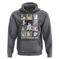 Halloween Pregnancy Reveal Hoodie In My Pregnant Era Maternity Ghost