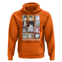 Halloween Pregnancy Reveal Hoodie In My Pregnant Era Maternity Ghost