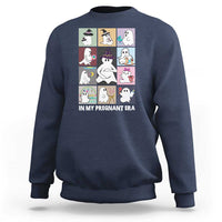 Halloween Pregnancy Reveal Sweatshirt In My Pregnant Era Maternity Ghost - Wonder Print Shop