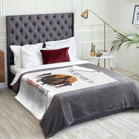 Funny Halloween Throw Blanket I'm Just Here To Thriller Dance Zombie Dance Moon - Wonder Print Shop