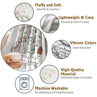 Halloween Nurse Throw Blanket Spooky Vibes And That Nurse Life Ghost - Wonder Print Shop