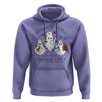 Halloween Nurse Hoodie Spooky Vibes And That Nurse Life Ghost