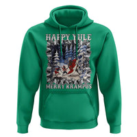 Happy Yule Merry Krampus Hoodie Vintage Krampus Black Cat