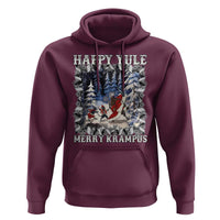 Happy Yule Merry Krampus Hoodie Vintage Krampus Black Cat