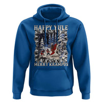 Happy Yule Merry Krampus Hoodie Vintage Krampus Black Cat