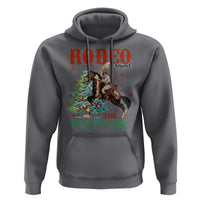 Western Christmas Hoodie Rodeo Around The Christmas Tree Cowgirl