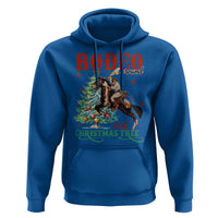 Western Christmas Hoodie Rodeo Around The Christmas Tree Cowgirl