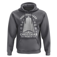 Nakatomi Plaza Hoodie Christmas Party 1988 Vintage Snowflake