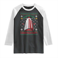 Nakatomi Plaza Raglan Shirt Christmas Party 1988 Seasons Greetings - Wonder Print Shop