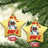Funny I Do It For The Ho's Christmas Ornament Xmas Naughty Santa - Wonder Print Shop