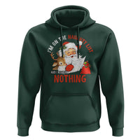 Funny Christmas Santa Hoodie I'm On The Naughty List And I Regret Nothing