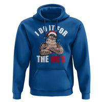 Funny Christmas Santa Hoodie I Do It For The Ho's