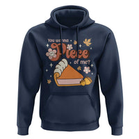 Funny Retro Thanksgiving Hoodie You Wanna Piece Of Me Fall Season Family Matching