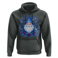 Norwegian Christmas Scandinavian Yule Santa Folk Art Winter Solstice Hoodie