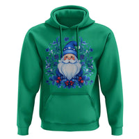 Norwegian Christmas Scandinavian Yule Santa Folk Art Winter Solstice Hoodie