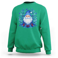 Norwegian Christmas Scandinavian Yule Santa Folk Art Winter Solstice Sweatshirt - Wonder Print Shop