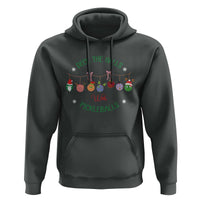 Funny Christmas Pickleball Hoodie Deck The Halls With Pickleballs Santa Hat