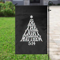Christmas Be The Light Garden Flag Christian Xmas Bible Verse - undefined