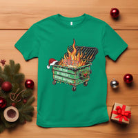 Funny Lil Dumpster Fire 2025 T Shirt The Year We Couldnt Afford Anything - Wonder Print Shop