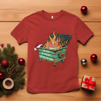 Funny Lil Dumpster Fire 2025 T Shirt The Year We Couldnt Afford Anything - Wonder Print Shop