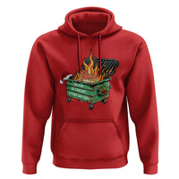 Funny Lil Dumpster Fire 2025 Hoodie The Year We Couldnt Afford Anything - Wonder Print Shop