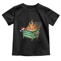 Funny Lil Dumpster Fire 2025 Toddler T Shirt The Year We Couldnt Afford Anything - Wonder Print Shop