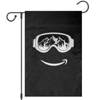 Funny Skiing Snowboard Garden Flag Snow Goggles Snow Mountain Winter Sport - Wonder Print Shop