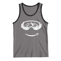 Funny Skiing Snowboard Tank Top Snow Goggles Snow Mountain Winter Sport - Wonder Print Shop