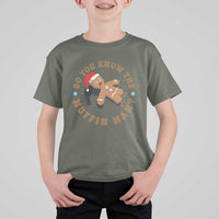 Christmas Gingerbread T Shirt For Kid Funny Do You Know The Muffin Man - Wonder Print Shop
