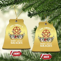 Have Yourself A Merry Little Solstice Christmas Ornament Yule Pagan Xmas Pentagram - Wonder Print Shop