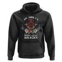 Have Yourself A Merry Little Solstice Hoodie Yule Pagan Christmas Pentagram