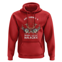 Have Yourself A Merry Little Solstice Hoodie Yule Pagan Christmas Pentagram