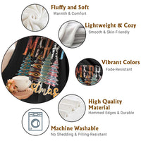 Merry Christmas Native American Xmas Tree Throw Blanket - Wonder Print Shop