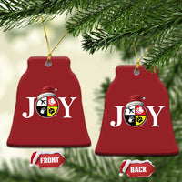 Xmas Native American Joy Medicine Wheel Santa Hat Christmas Ornament - Wonder Print Shop