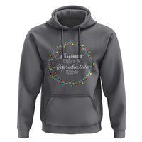 Funny Christmas Lights And Reproductive Rights Hoodie Led Light
