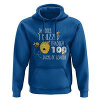 Funny 100th Day Of School Bee Hoodie Oh Honey I Buzzed Through 100 Days Of School