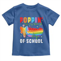 Funny Poppin' My Way Through 100 Day Toddler T Shirt