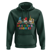 Funny 100 Days With My Gnomies Hoodie 100th Day of School