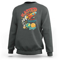 Funny Blasted My Way Through 100 Days Sweatshirt 100 Days Of School