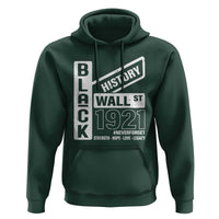 Never Forget Black Wall Street 1921 Hoodie Tulsa Black History Month