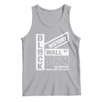 Never Forget Black Wall Street 1921 Tank Top Tulsa Black History Month