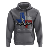 History Of Texas Hoodie Come And Take It Gonzales Texas Map American Flag