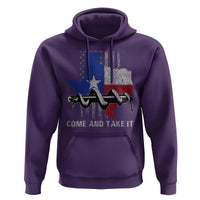 History Of Texas Hoodie Come And Take It Gonzales Texas Map American Flag