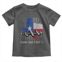 History Of Texas Toddler T Shirt Come And Take It Gonzales Texas Map American Flag